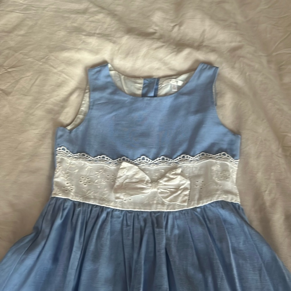 Baby blue girls dress